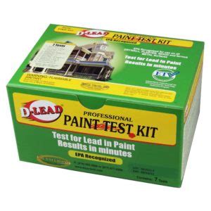 are lead paint test kits accurate|epa approved lead test kits.